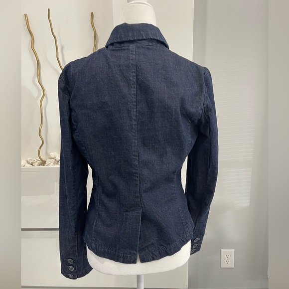 Anthropologie Dark Blue Blazer - Picture 2 of 7